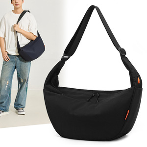 Bolso Cruzado para Hombre WePower, Bolso de Hombro Grande de Nailon Ligero, Estilo Casual para el Día a Día, Color Sólido, Verano 2025 - Product Image 1