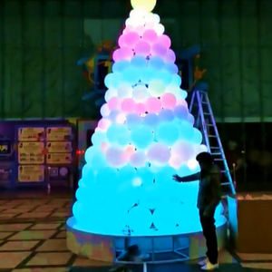 Ballon roulant pile Motif lumière arbre lumineux <span class=keywords><strong>coup</strong></span> bulles décor parc Plaza interactif ballon pile paysage lampe - Product Image 4