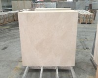 Carreaux personnalisés de dalles de marbre beige magnolia naturel poli pour décoration murale intérieure