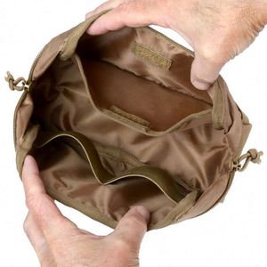 Bolsa táctica impermeable personalizada de fábrica BSCI, bolsa táctica Molle para herramientas, se adhiere a la mochila, bolsa duradera de alta calidad - Product Image 3