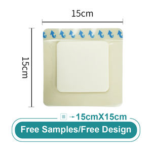 하이드로콜로이드 접착 붕대, 하이드로콜로이드 폼 상처 드레싱, 정맥 다리 궤양용 멸균 포장 하이드로콜로이드 패치 - Product Image 2