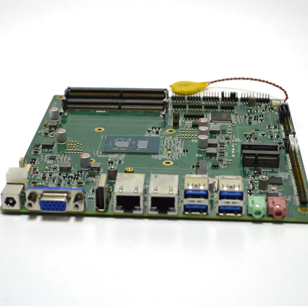 Fast Sale Mainboard With J6412 Elkhart Lake Cpu Max 32G Industrial Mini Itx Embedded Motherboard