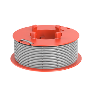 Bobine de coupe électrique rouge F016800175 1,6 mm x 8 m compatible avec les coupe-bordures professionnels Art 23/26/30 pour la coupe de filaments - Product Image 1