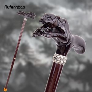 Canne de marche en bois à thème léopard Rufengbao – Bâton de randonnée en bois massif, élégant et tendance pour homme - Product Image 4