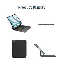 Clavier magnétique en gros, design ultra-fin et léger, rétroéclairage 7 couleurs, panneau multi-touch, prise en charge de l'entrée vocale