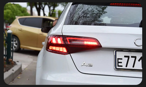 Nouveau <span class=keywords><strong>feu</strong></span> arrière LED LKS <span class=keywords><strong>de</strong></span> haute qualité pour <span class=keywords><strong>Audi</strong></span> <span class=keywords><strong>A3</strong></span> Sportback 2013-2019, clignotant dynamique, <span class=keywords><strong>feu</strong></span> stop arrière, marche arrière, 6000K, 6000 lumens - Product Image 5