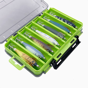 Lot de 14 leurres durs artificiels pour la pêche au calamar en eau salée, 100 mm, 9 g, excellent prix - Product Image 1