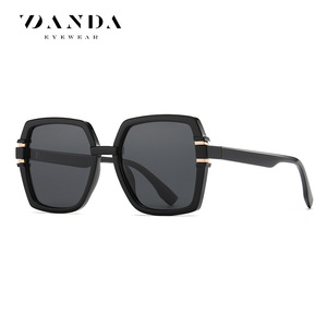 Vanda Sunglasses TR7552 Black Frame TAC Lens 100% UV Protection Women's Fashion Sun <b>Glasses</b> - Product Image 5