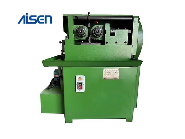 Aisen China Manufacturer 2024 New Smaller 2-10mm High-speed Thread Rolling Machine with 1.0HP Motor 380V for Small Size