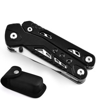 Pince multifonction pliable en acier inoxydable, couteau, coupe-fil, tournevis, lime, outil de survie EDC, outil de poche pour le camping, outil multifonction
