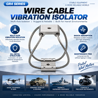 Drone UAV Hélicoptère Compact Gr4 avec Caméra, Grue Stabilisatrice, Photographie Aérienne, Isolation Anti-Choc et Anti-Vibration, Isolateur de Câble en Corde