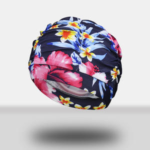 Pu Revêtement Adulte <span class=keywords><strong>Bonnet</strong></span> <span class=keywords><strong>De</strong></span> <span class=keywords><strong>Bain</strong></span> Logo Personnalisé Élastique Polyester <span class=keywords><strong>Bonnet</strong></span> <span class=keywords><strong>De</strong></span> <span class=keywords><strong>Bain</strong></span> En Gros Tissu <span class=keywords><strong>Fleur</strong></span> Cap - Product Image 5