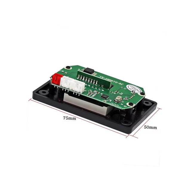 5V, 12V Bluetooth 5.0 Car MP3 Decoding Board with Call FM Radio, Diy Audio Box, TF Card, USB Flash Drive Player