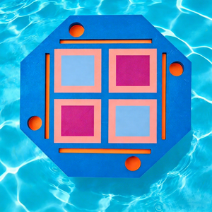 Table de Mahjong et jeu de dominos flottants en caoutchouc - Résistants à <span class=keywords><strong>l</strong></span>'eau et pliables pour les fêtes estivales à la <span class=keywords><strong>plage</strong></span> - Product Image 5