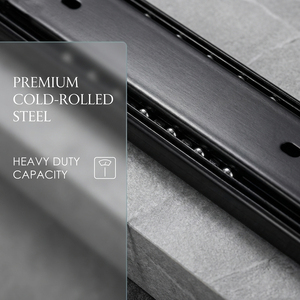 <span class=keywords><strong>Correderas</strong></span> para <span class=keywords><strong>cajones</strong></span> <span class=keywords><strong>de</strong></span> montaje lateral <span class=keywords><strong>de</strong></span> extensión total con cierre suave y alta resistencia - Product Image 5