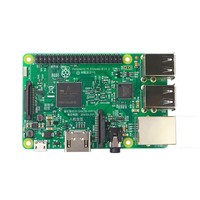 Carte de développement Raspberry Pi 3B+ avec interface USB/Type-C et système d'exploitation Linux