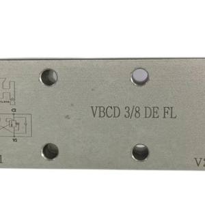 Válvula de Equilibrio Doble VBCD DE FL G3/8 para Plataformas de Trabajo Aéreas, Componentes Hidráulicos con Elevador de Brazo para Control de Equilibrio - Product Image 4