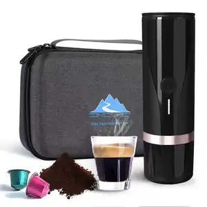 Çok fonksiyonlu kahve makinesi sıcak ve soğuk demlemek Mini elektrikli taşınabilir Espresso makinesi