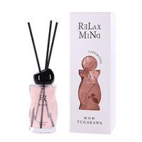 Diffuseur de parfum d'ambiance en verre de luxe personnalisé, à bâtonnets, aux huiles essentielles longue durée, désodorisant et purificateur d'air, ensemble de diffuseur à bâtonnets
