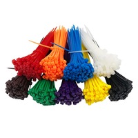 Attaches de câbles en nylon autobloquantes industrielles CHSL, attaches de câbles robustes, résistantes aux UV et à la chaleur, multi-tailles, modèle 7,6 x 200 mm