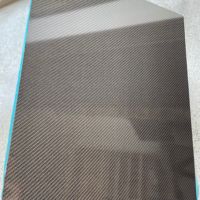 Plaques et Panneaux en Fibre de Carbone Colorée 3K à Module Élevé, Composites de Carbone 3K 2m, Épaisseurs 2mm 3mm 4mm 5mm 10mm