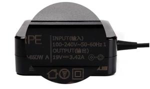 Chargeur d'alimentation pour <span class=keywords><strong>ordinateur</strong></span> <span class=keywords><strong>portable</strong></span>, <span class=keywords><strong>adaptateur</strong></span> secteur de qualité originale, pour <span class=keywords><strong>ASUS</strong></span> 19V 3.42A, E46C X450, 65W - Product Image 3