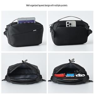 Wholesale Custom logo Sport Fanny Pack Multifunctional Crossbody <b>Bag</b> Belt <b>Bag</b> with Waterproof Men Messenger <b>Bag</b> - Product Image 6