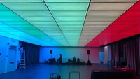 Nouveau ultra mince pmma gradable rgb led rétro-éclairage panneau lumineux flexible led feuille de lumière