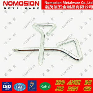 ไขควงหัวสามเหลี่ยม M5x35 มม. เหล็กชุบโครเมียม เครื่องมือ DIY สำหรับฮาร์ดแวร์เฟอร์นิเจอร์ - Product Image 5