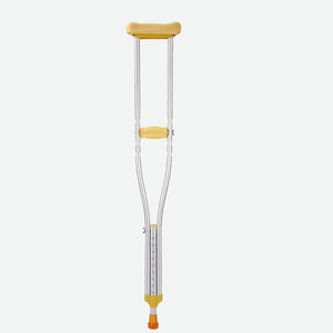 Axillary Crutch Aluminum Alloy Material Height Adjustable Comfortable Durable Lightweight Walker Support - Product Image 4