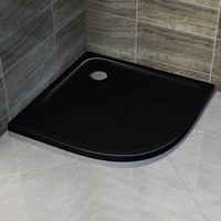 Receveur de douche en acrylique/ABS de style moderne de haute qualité 1200x800x50mm, capacité 250kg, avec drain linéaire pour salle de bain