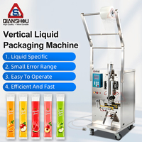 Machine d'emballage verticale automatique multifonctionnelle pour le remplissage et la scellage de jus, lait, boissons, eau et liquides purs
