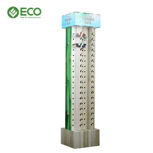 Eco Custom Vloer Roterende Display Stand Golfkarton Zonnebril Display Rack Voor Glazen Winkel