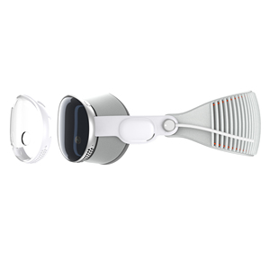 สําหรับ Apple Vision <span class=keywords><strong>Pro</strong></span> <span class=keywords><strong>Vr</strong></span> ฝาครอบแว่นตา Tpu <span class=keywords><strong>Vr</strong></span> สีสันสดใสเคสกันลื่นสําหรับชุดหลัก Vision <span class=keywords><strong>Pro</strong></span> - Product Image 3