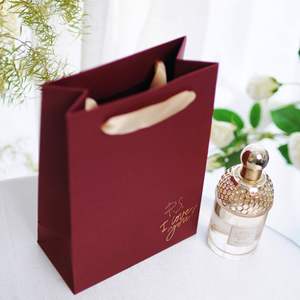 Eco-Friendly Custom Branded <b>Large</b> Paper Shopping Bag Personalized Paper Jewelry Packaging Carry Bags for Food Gifts With Logo - Product Image 2