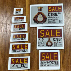 Etiquetas Electrónicas de Estante (ESL) de 2.4 GHz con Conexión Wi-Fi, Kit de Demostración para Almacenes y Supermercados, Suministro Directo de Fábrica - Product Image 1