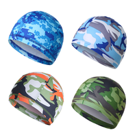 Gorra Forro de Casco de Ciclismo Personalizada al por Mayor, Transpirable, de Poliéster que Absorbe el Sudor, para Deportes al Aire Libre, Forro de Casco Cortavientos