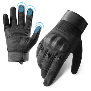 Nuevos guantes tácticos de concha suave con almohadilla protectora para dedos, guantes de seguridad antideslizantes y para caza al aire libre con pantalla táctil - Product Image 3