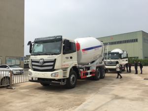 FOTON — nouveau design pour camion mélange de béton, camion de transport pour la sanitaire, modèle euro 5, 12 m3, livraison rapide - Product Image 2