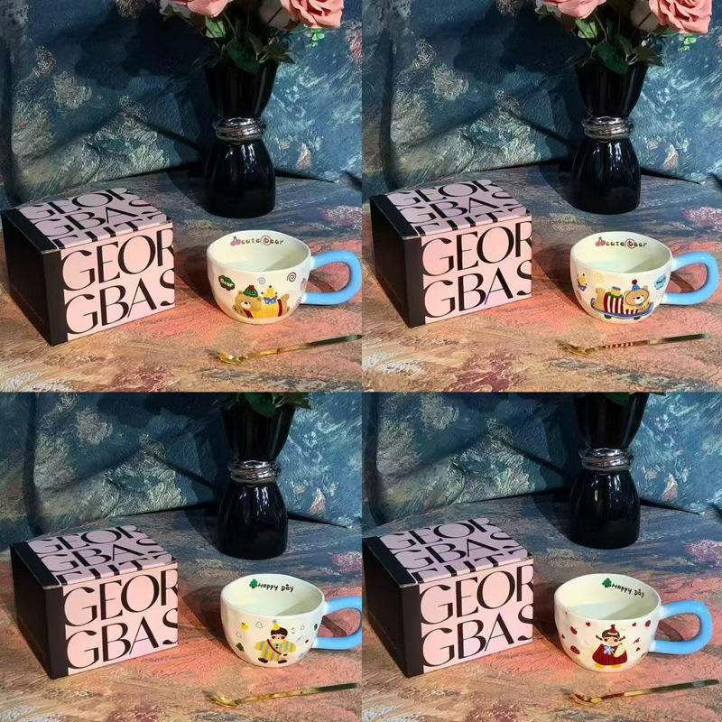 Tazas individuales rosas de orejas grandes - 60 unidades/caja