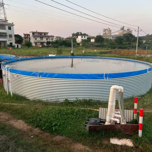 China Wholesale Low Investment Large Commercial <b>Fish</b> <b>Tanks</b> High Capacity Tarpaulin <b>Fish</b> Pond <b>Fish</b> Pool Farming - Product Image 1