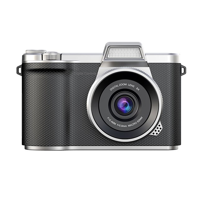 CCD Student Digital Camera LK013 Flip Screen 1080P HD Anti Shake Beauty Filter 128G Memory Card Type-C Cheap for Vlog Selfie