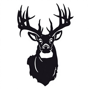 CM.DECOR Pintura Decorativa Moderna de Paisajes con Animales TDV012, Arte de Pared en Lienzo Ecológico Impreso Digitalmente para Decoración del Hogar - Product Image 1