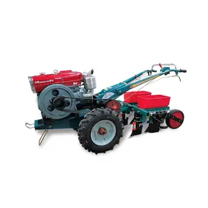 Tarım makineleri küçük çiftlik 15HP 18HP iki tekerlekli traktör çok fonksiyonlu dizel iki tekerlekli fiyat