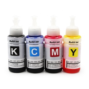 Supercolor 70 ML/botella para Epson <span class=keywords><strong>T664</strong></span> <span class=keywords><strong>tinta</strong></span>, teñir L210 <span class=keywords><strong>tinta</strong></span> para EPSON 672 L310 L805 L360 L363 L365 impresora de la serie - Product Image 2