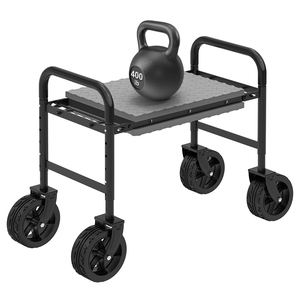 Garden Kneeler and Seat with 360° <b>Wheels</b> 3-in-1 Rolling Garden <b>Stool</b> with Extendable Legs - Product Image 2