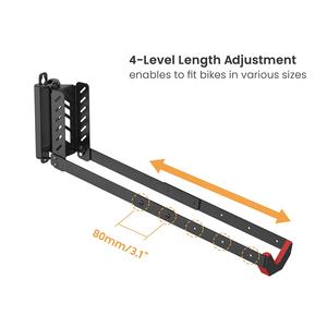 <span class=keywords><strong>Porte</strong></span>-vélo mural LBM11-01 <span class=keywords><strong>porte</strong></span>-vélo avec système de stockage de plateau de pneu support de vélo crochet cintre pour <span class=keywords><strong>Garage</strong></span> intérieur 2 Pack - Product Image 5