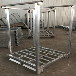 Mensola del tubo d'acciaio galvanizzato Pileable impilabile fisso della griglia di conservazione fredda per la caratteristica di protezione contro la corrosione del magazzino alimentare - Product Image 2