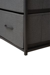 Living Room Fabric <b>Cabinets</b> Freestanding Durable Stainless Steel MDF Panel <b>Pine</b> Various Color Hua Cheng HC8BC 8 Drawers - Product Image 2