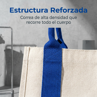 Sac fourre-tout en toile personnalisable tridimensionnel, poignées renforcées haute densité, vente en gros